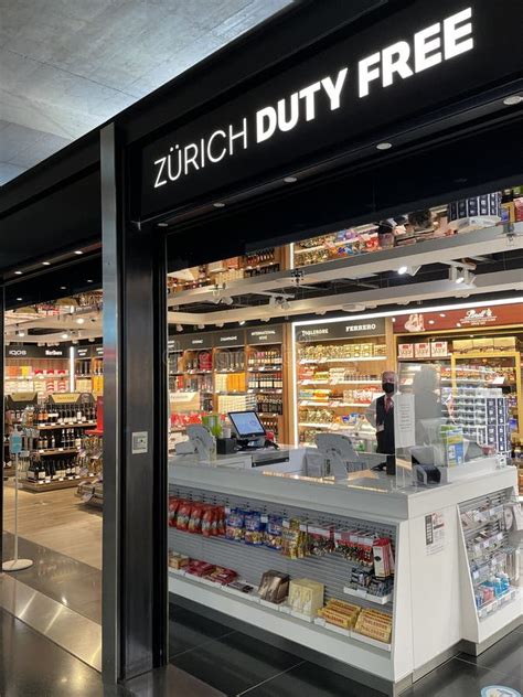 duty free shops zurich.